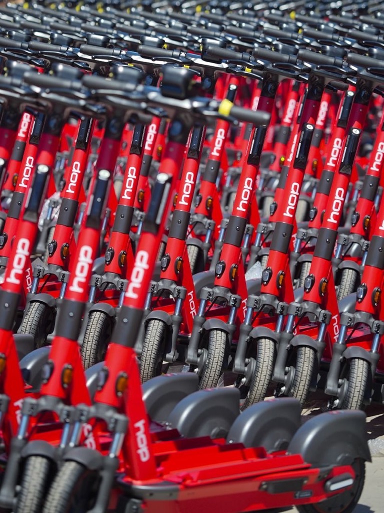 Hop e-scooter filosu